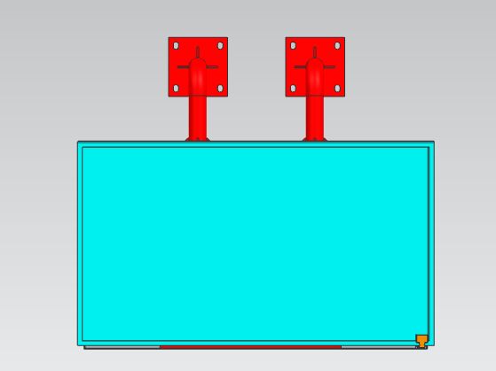 侧面挂屏防护箱