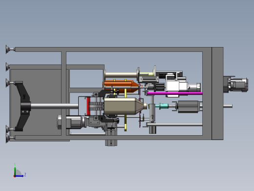 B02-Filling and Capping Machine灌装机3D数模图纸 STP格式左视缩略图