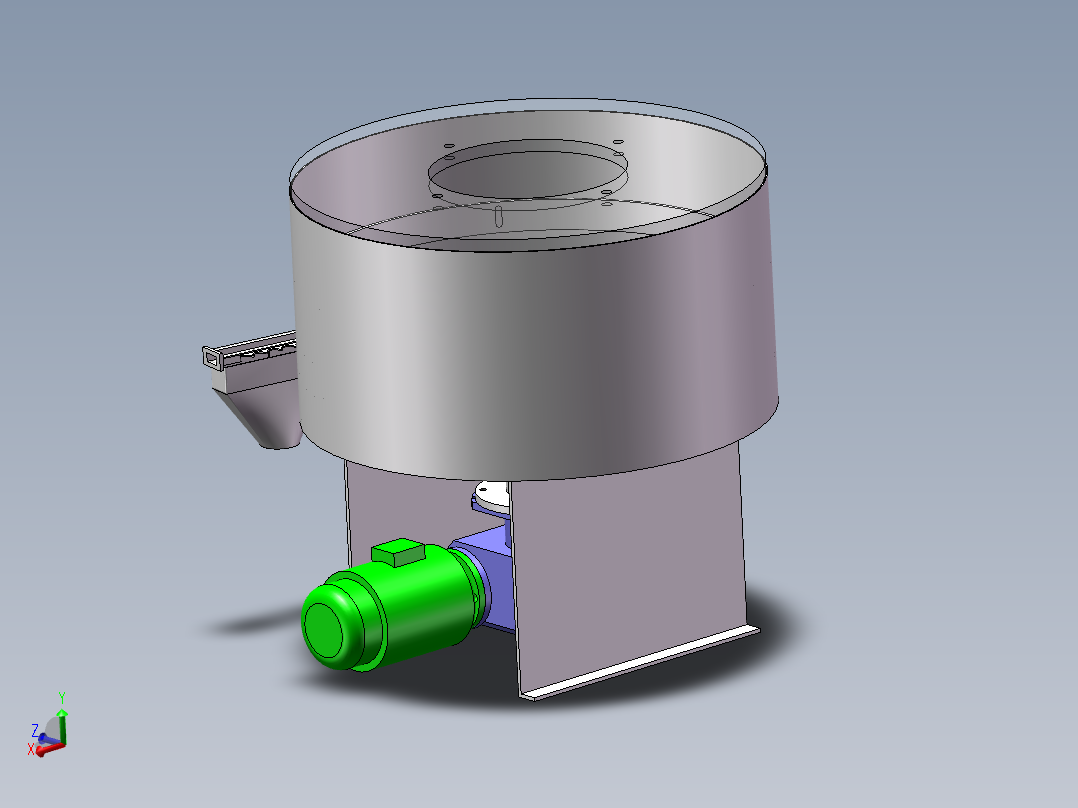 旋转理盖机设计模型