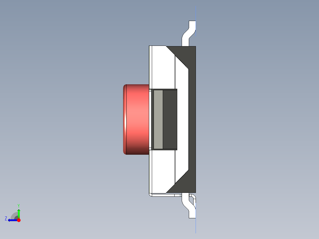 开关继电器保护 SM-PTS641TK31右视图