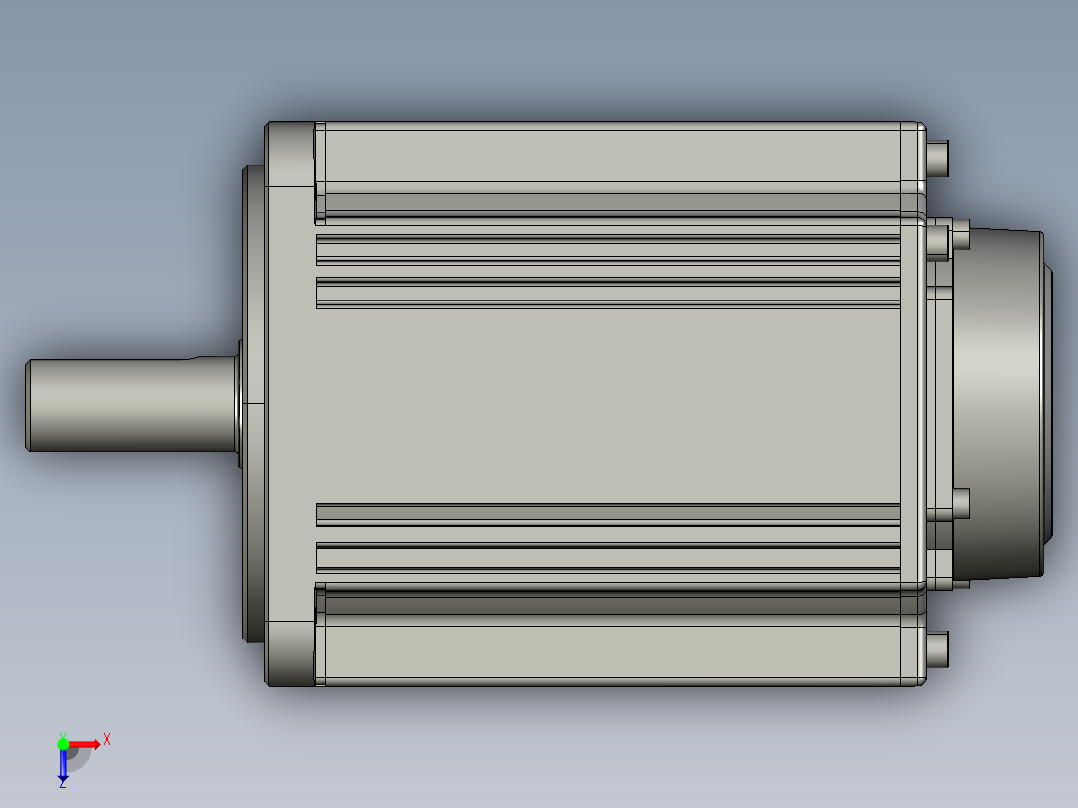 电机MS6G-130CM15E2-42P3俯视图