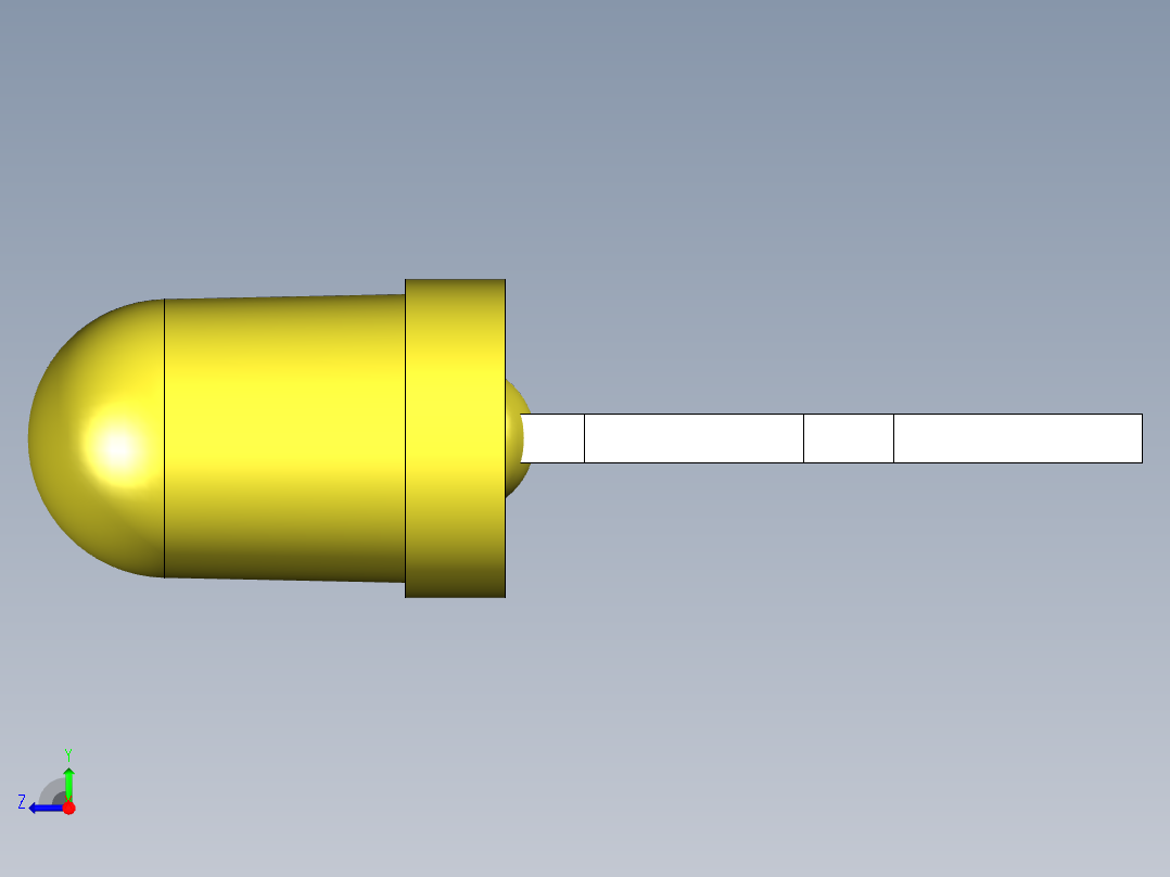 光电元件封装-L-934YD右视图