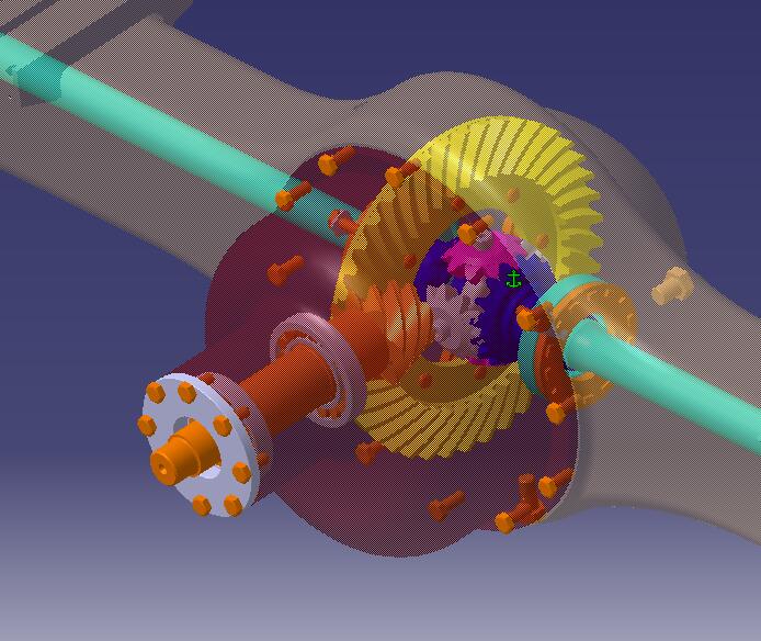 某后轮驱动商用车非断开式驱动桥设计和有限元分析【含三维catia+CAD图+文档】