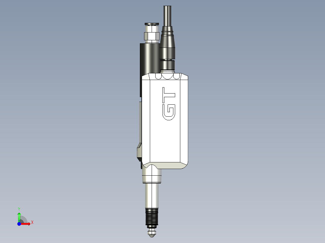 基恩士GT2-A12(K)_kc图纸模型前视图