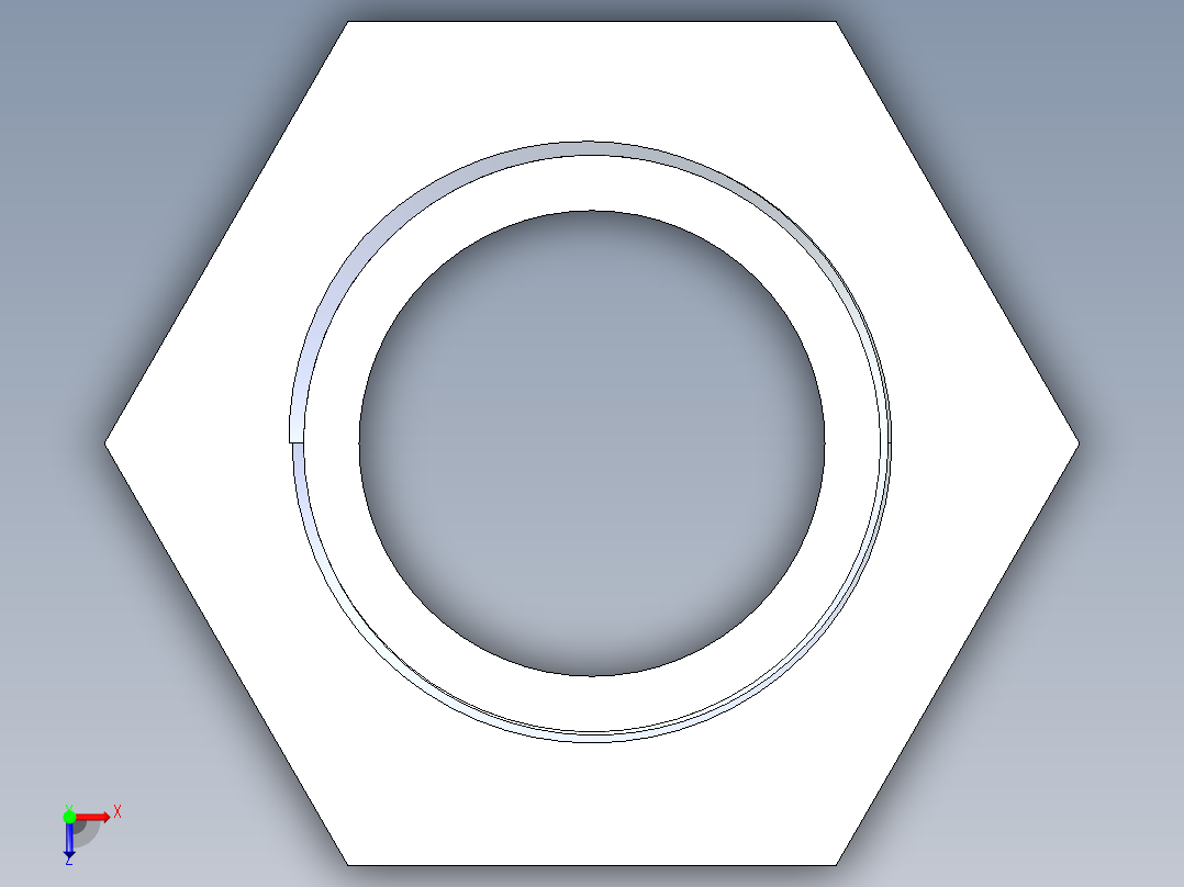 聚氯乙烯配件18-Sch80_ReducerBushing_MPTxFPT_839-212_1.5in x 1.25in俯视图