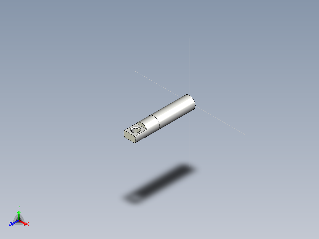 拉伸彈簧配件AIPO.SAIPO-3D多系列多零件图纸模型主视图