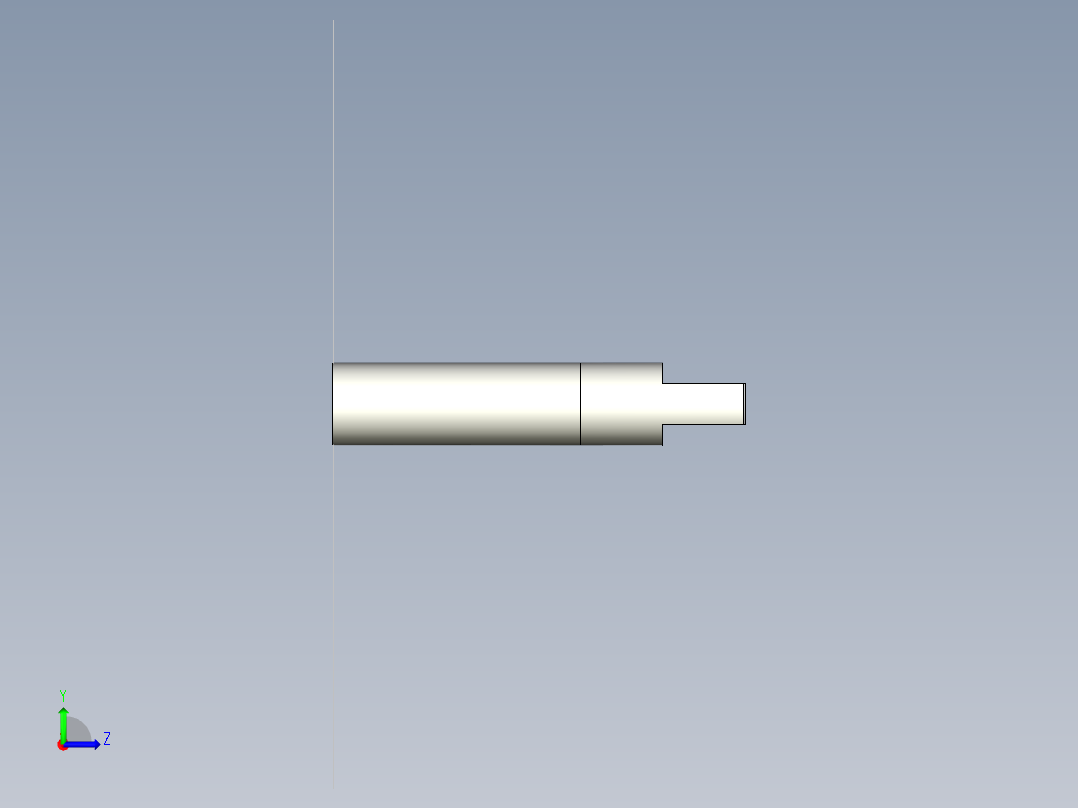 拉伸彈簧配件AIPO.SAIPO-3D多系列多零件图纸模型左视图