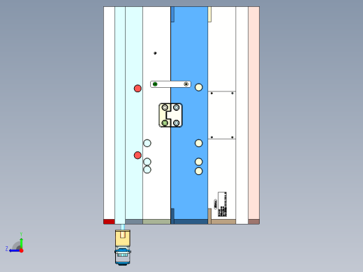 消毒器面盖（热流道）右视缩略图