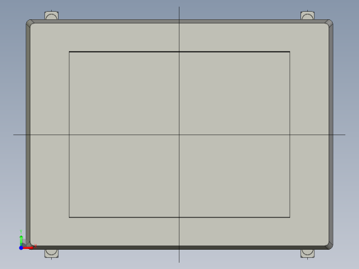 基恩士LK-HD1001_kc图纸模型前视缩略图