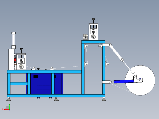 布料裁切机设计后视缩略图