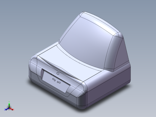 汽车后备箱正等轴测缩略图