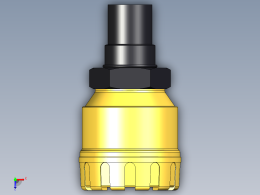 超声波设备TRANSMITTER-RANGE-4m-13.1ft-PP-BODY-4-20mA-2-WIRE-NPT-THREAD俯视缩略图