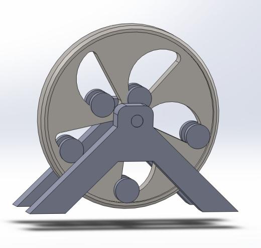 5转轮达芬奇永动机图纸 缩略图