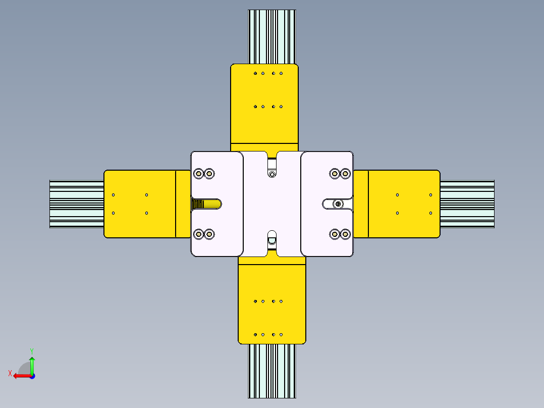 X1-笔记本CNC工装夹具三维模型CNC8后视图