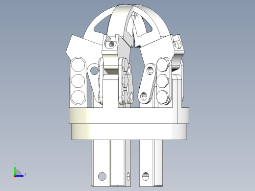 五爪机械爪左视缩略图