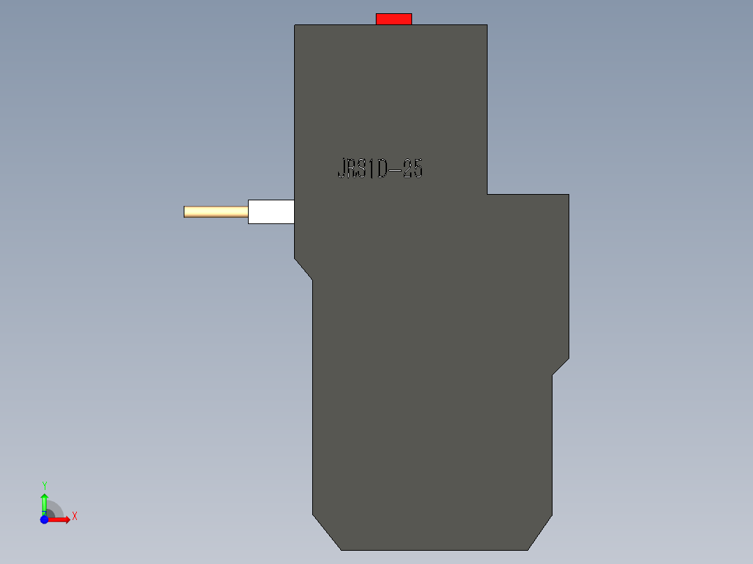 德力西电气 JSR1D-25前视图