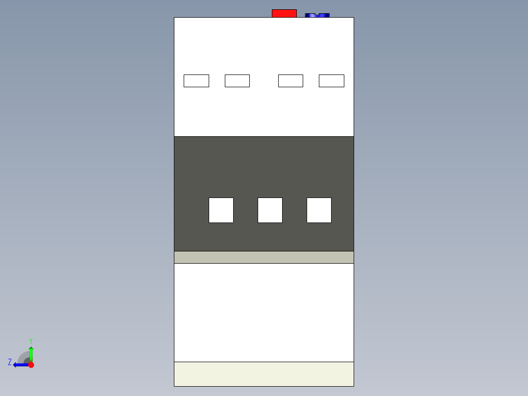 德力西电气 JSR1D-25右视图