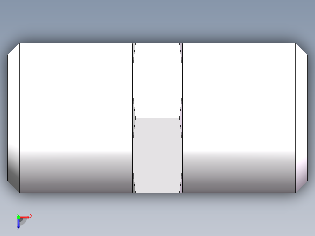 直通接头-G、1C-12俯视图