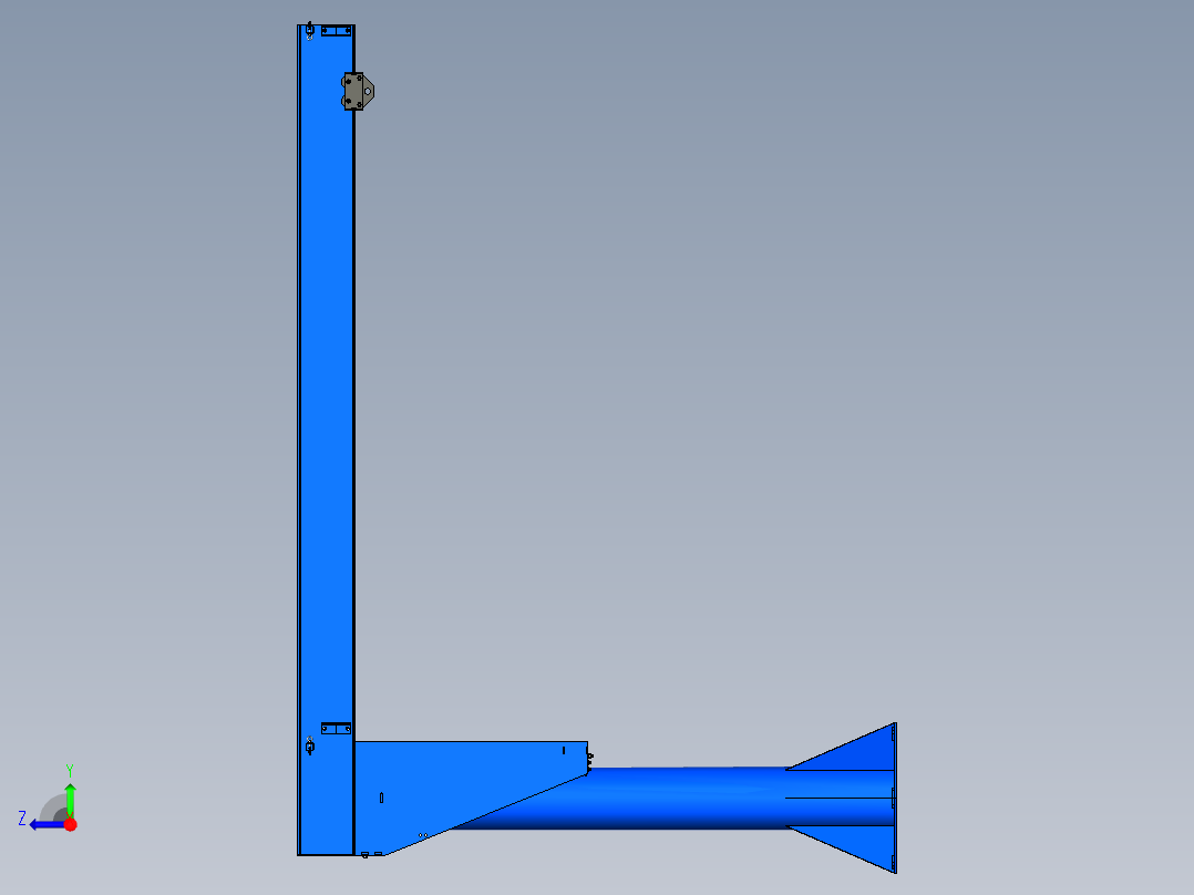 起重机(2)右视图