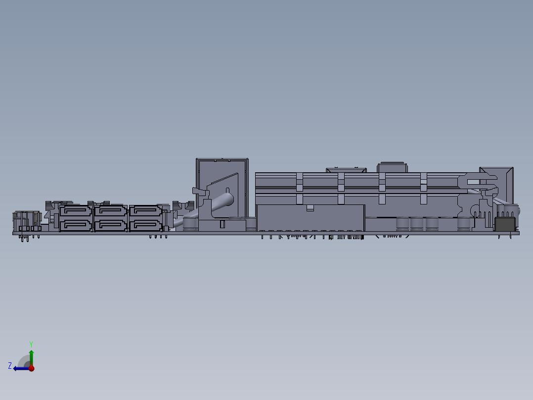电路板、主板(43)右视图