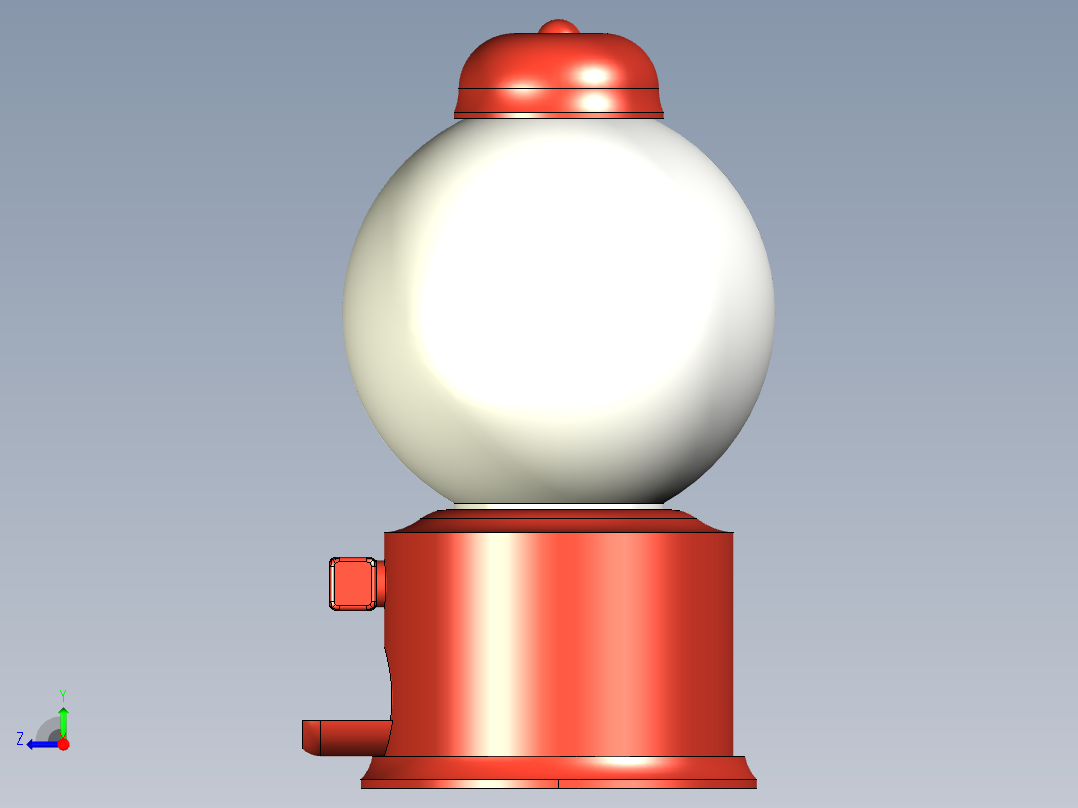 A2005296-投币售货机右视图