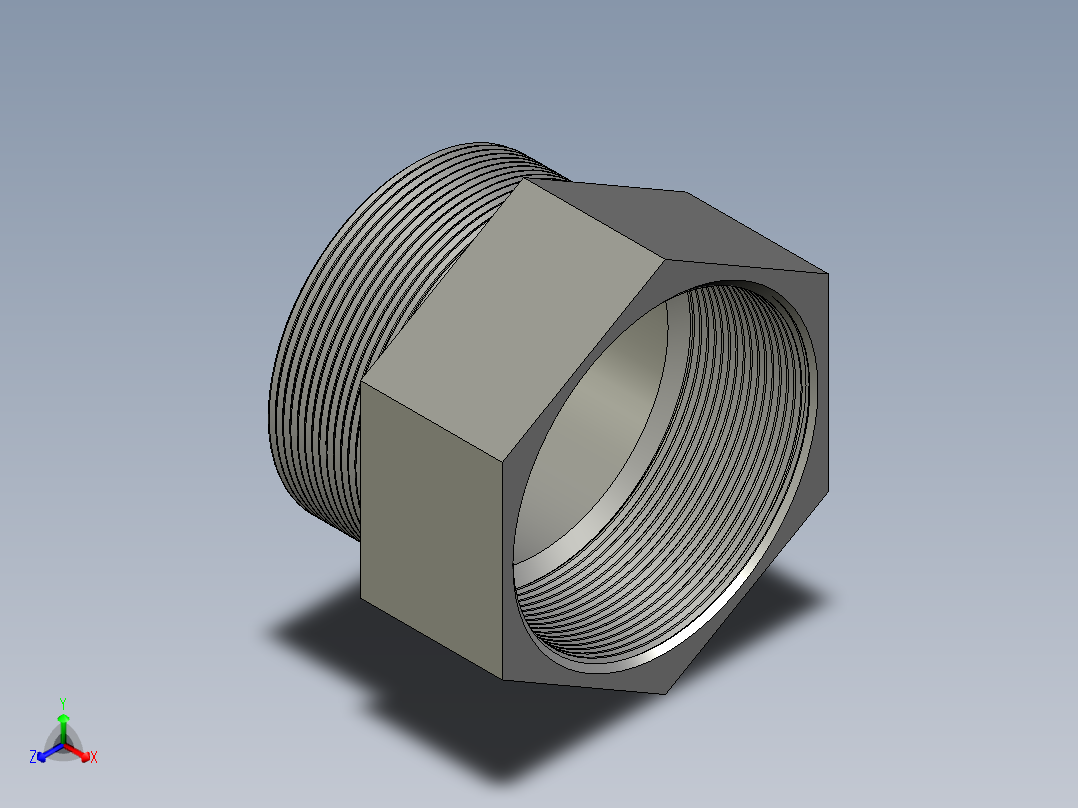 螺纹管转接头-内外丝等径 DN80