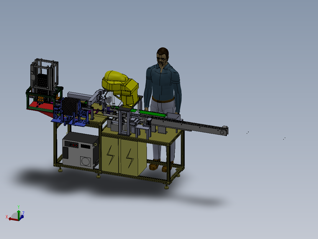 自动组装装盒机