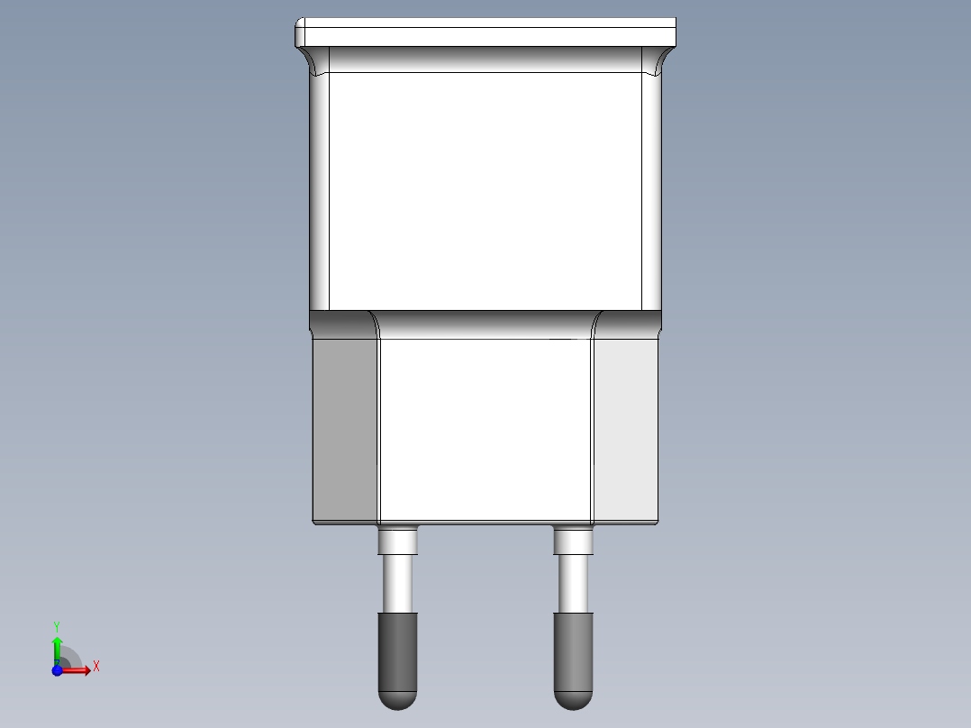 手机充电器24前视图