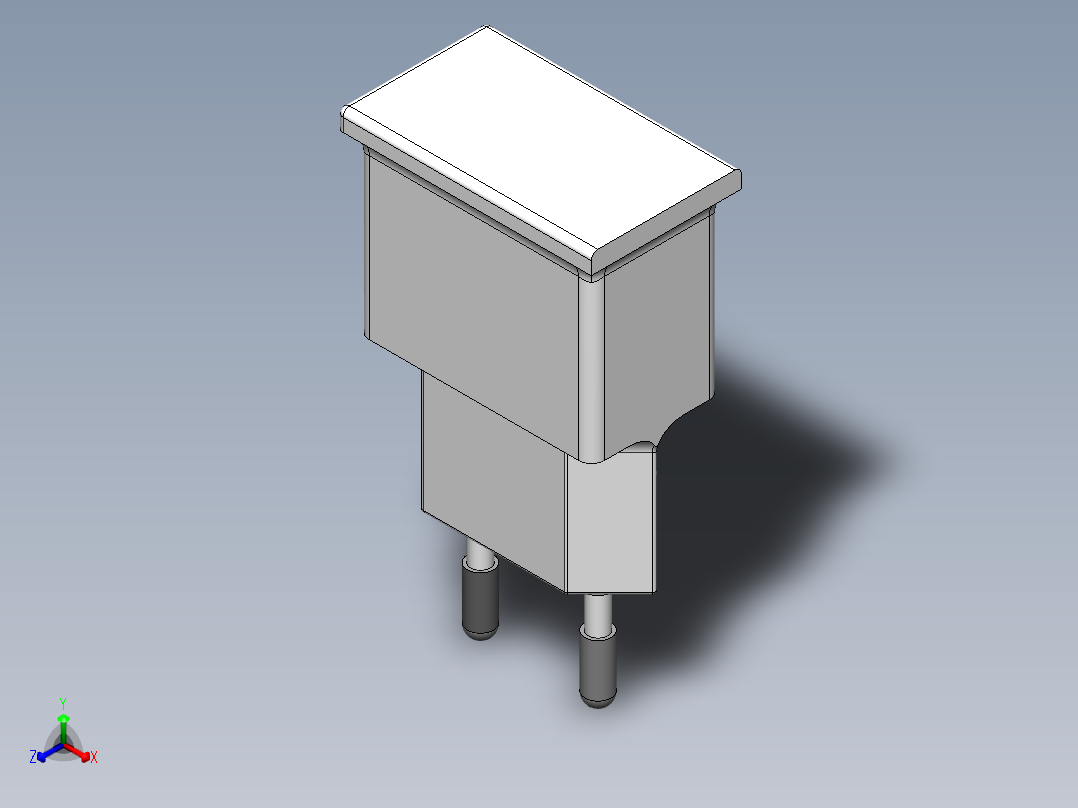 手机充电器24正等轴测图
