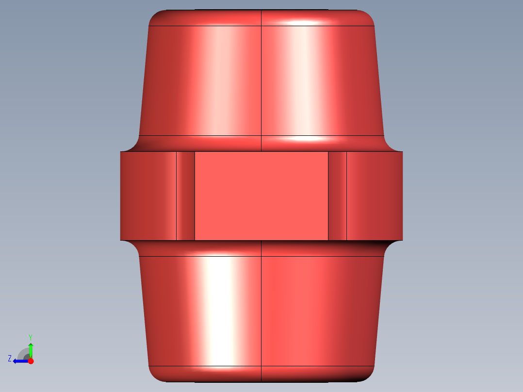母线绝缘子 (3)右视图