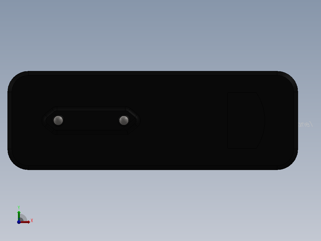 _ M手机充电器前视图