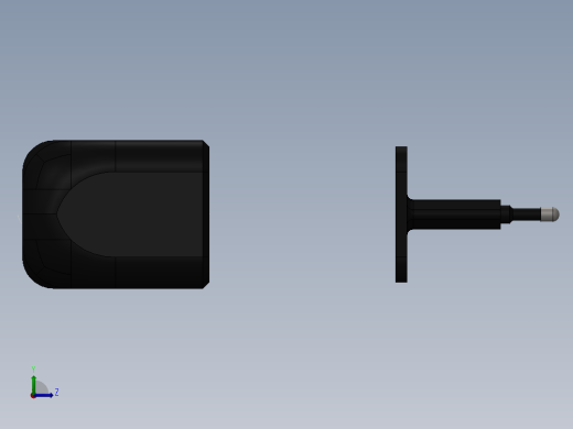 _ M手机充电器左视缩略图