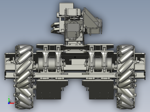 智能小车麦克纳姆轮底盘视觉机械臂编程搬运物流机器人前视缩略图