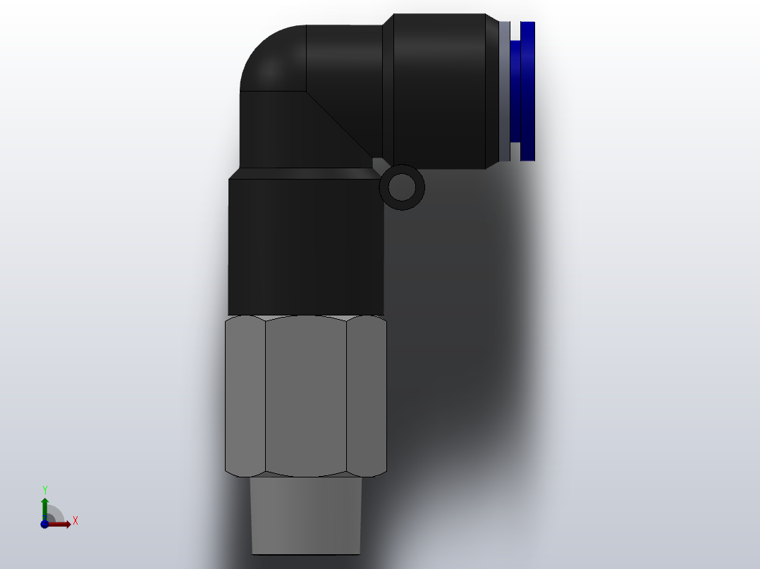 IPLL 加长L型螺纹弯头_IPLL10-02俯视图