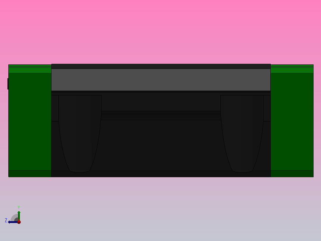 滑块HGW30CA（HIWIN）右视图