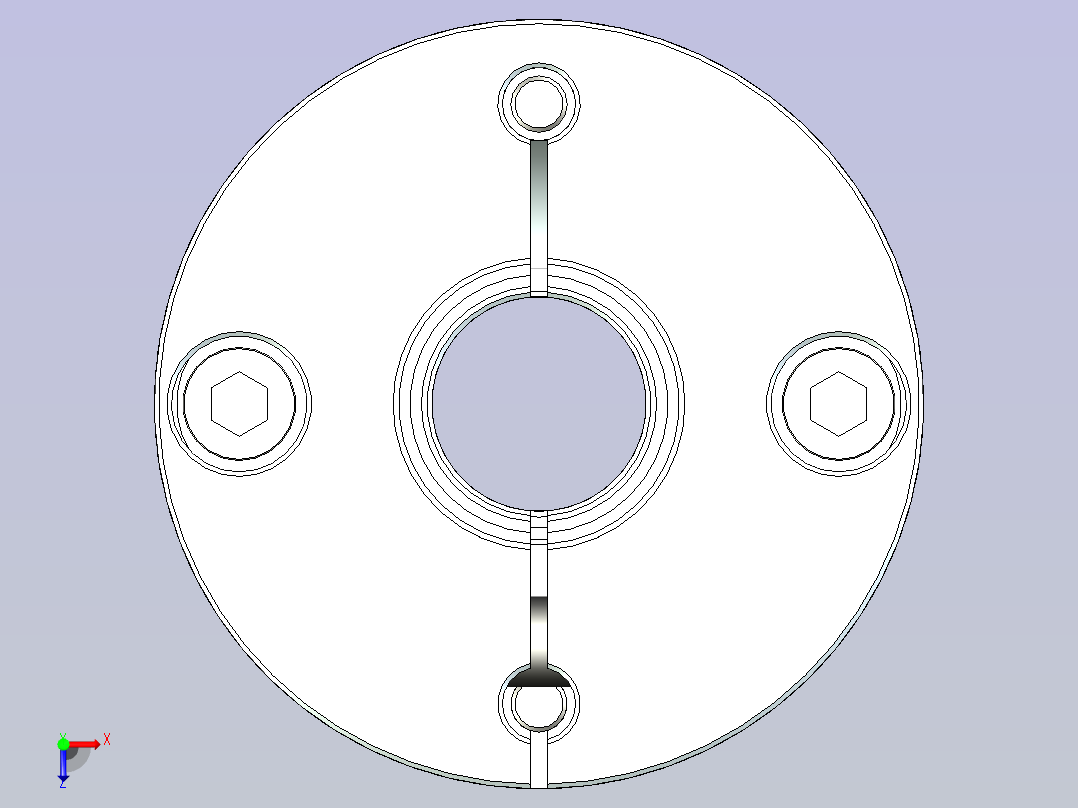 JSCC精研伺服联轴器 68mr俯视图