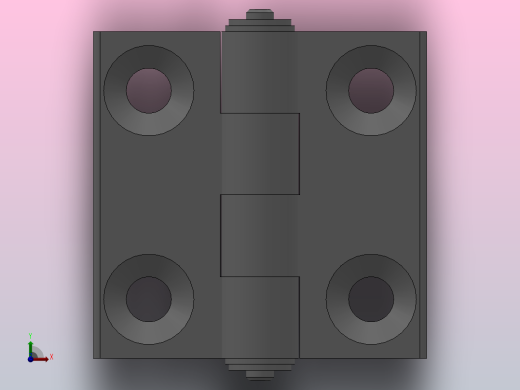 3030铝合金型材专用铰链HHPBSN6前视缩略图