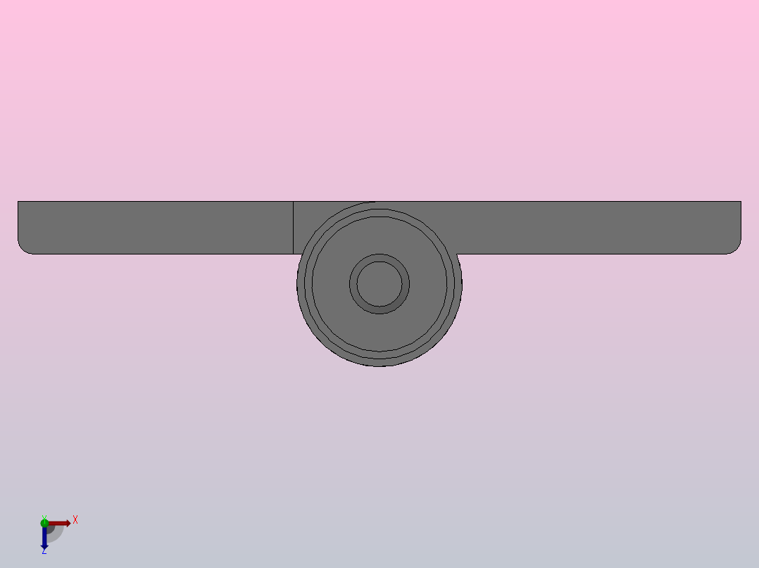 3030铝合金型材专用铰链HHPBSN6俯视图