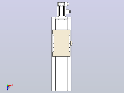 滚珠丝杠直线轴带导轨全封闭TPA-HCR-220D-3210C-L350-M-C-P1K-N3俯视缩略图