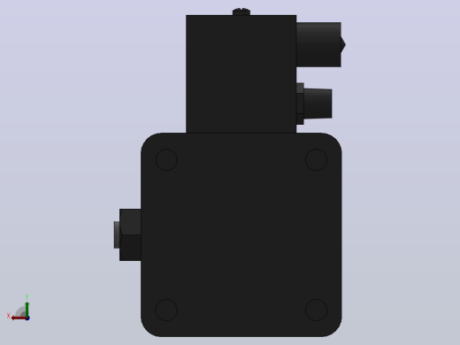 10A-5(V)系列带阀气缸(带阀型通电时推式)[10A-5(V) (Ⅱ) SD 63 B 300 A 5]后视缩略图