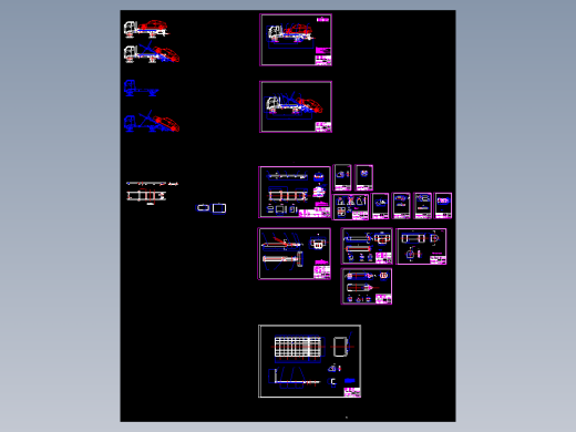 多功能平板道路清障车（拖拽车）整体设计