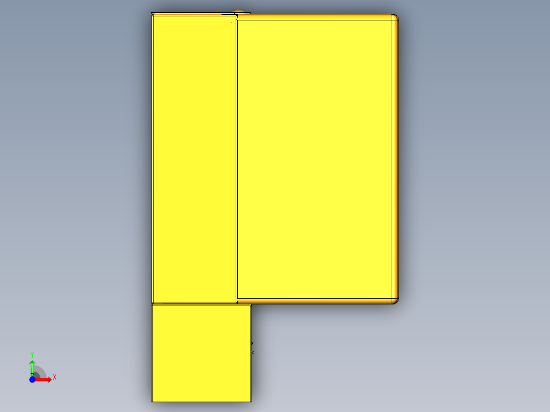 自动贩卖机（自动售货机）3D模型前视图
