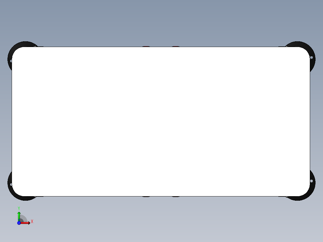 G954 铝合金电气柜前视图