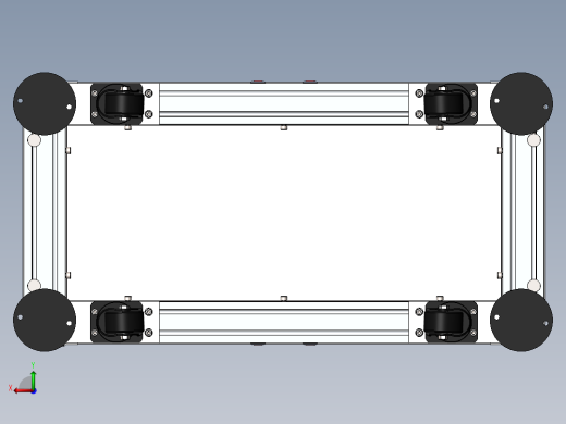 G954 铝合金电气柜后视缩略图