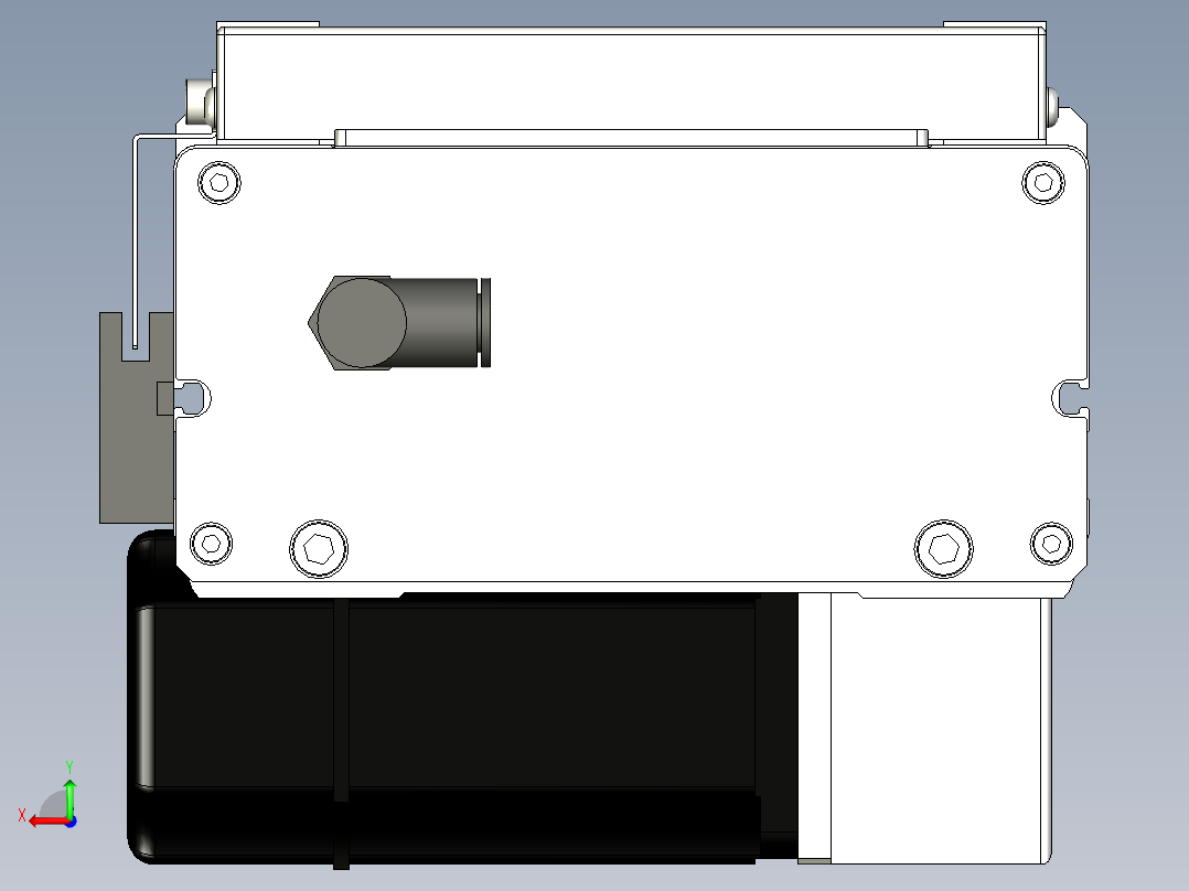 Toyo东佑达直线模组-ECB17-800-LD后视图