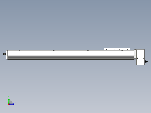 Toyo东佑达直线模组-ECB17-800-LD左视缩略图