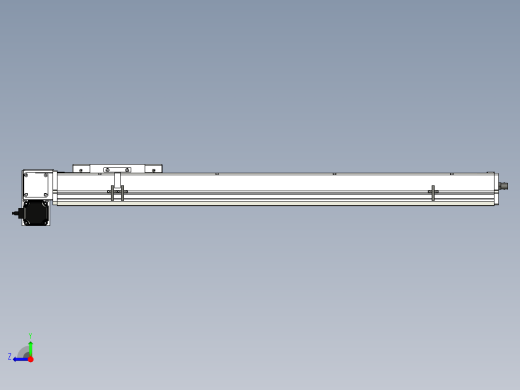 Toyo东佑达直线模组-ECB17-800-LD右视缩略图