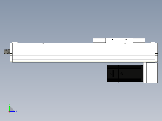 Toyo东佑达直线模组-ECH14-250-BM-200W+煞車左视缩略图