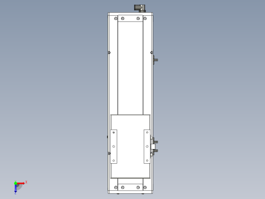 Toyo东佑达直线模组-ECH14-250-BM-200W+煞車俯视缩略图