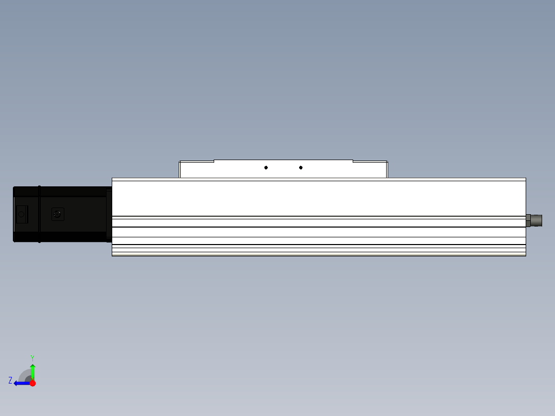 Toyo东佑达直线模组-ECH22-L5-150-BC-M75-C4反右视图